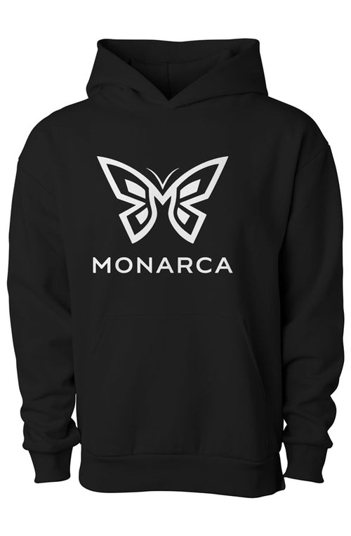 MONARCA Evol. Core Hoodie - Black &amp; Ivory (White)