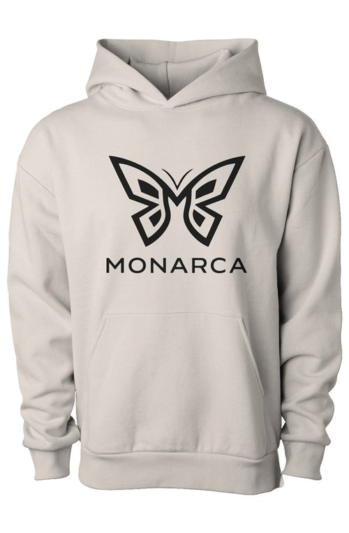 MONARCA Evol. Core Hoodie - Ivory - Black Logo