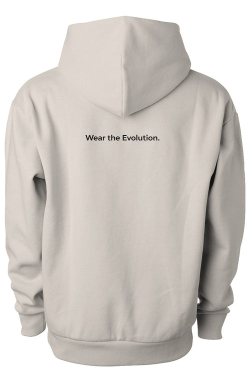 MONARCA Evol. Core Hoodie - Ivory - Black Logo