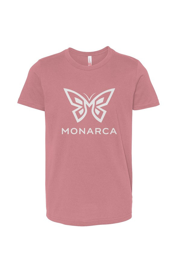 MONARCA Evol. Youth Tee - Sky / Mauve Mark