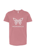 MONARCA Evol. Youth Tee - Sky / Mauve Mark