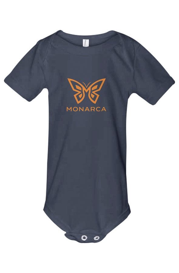 MONARCA Future Evol. Baby Suit - Ember Logo